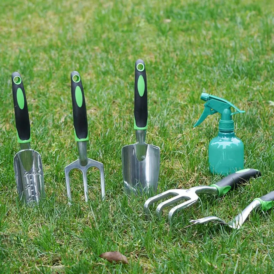 82 Pcs Garden Tools Set Succulent Tools Set, Heavy Duty Aluminum Manual Garden Kit Outdoor Gardening Gifts Tools for Men Women